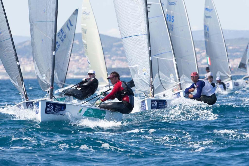 ISAF Sailing World Cup Hyeres 2013 - Finn © Thom Touw http://www.thomtouw.com